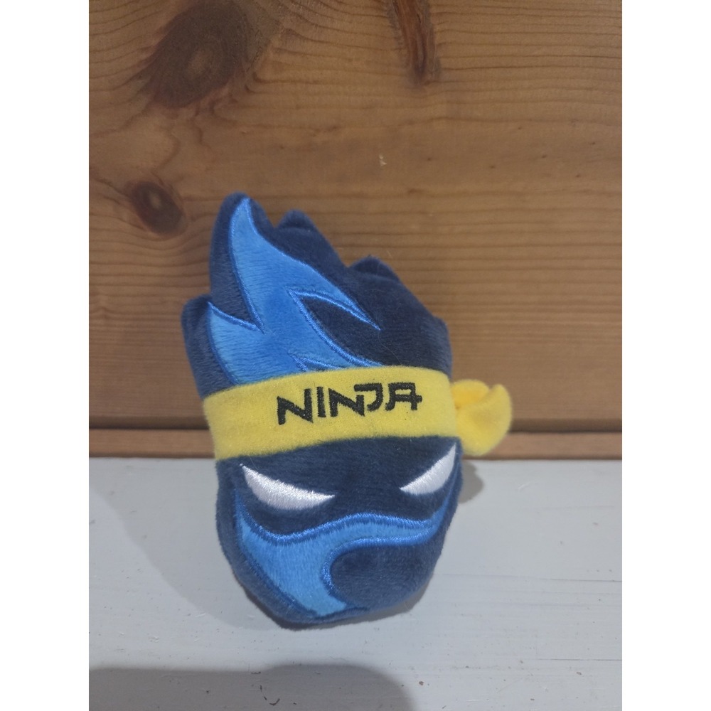 Ninja Clip Plush Wicked Cool Toys Back Pack Belt Clip On WCT 4" Character No Tag